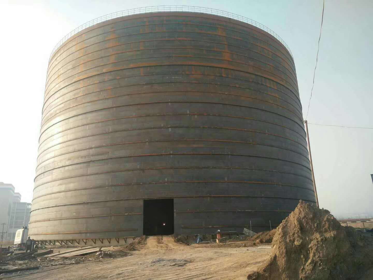 南宝镇承建大型钢板库的好处及原理