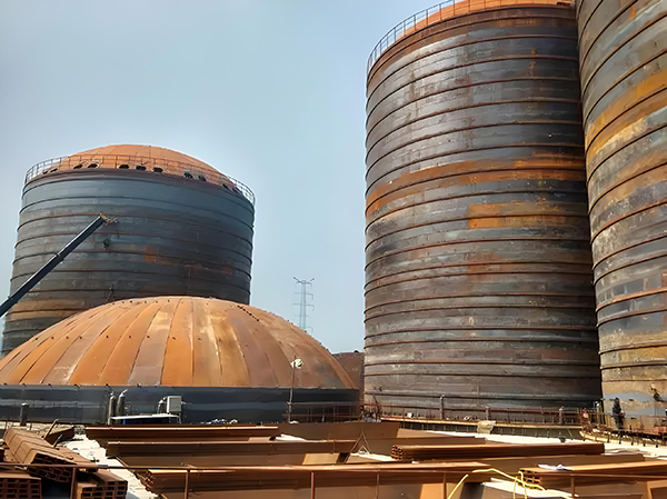 南宝镇焦粉钢板仓